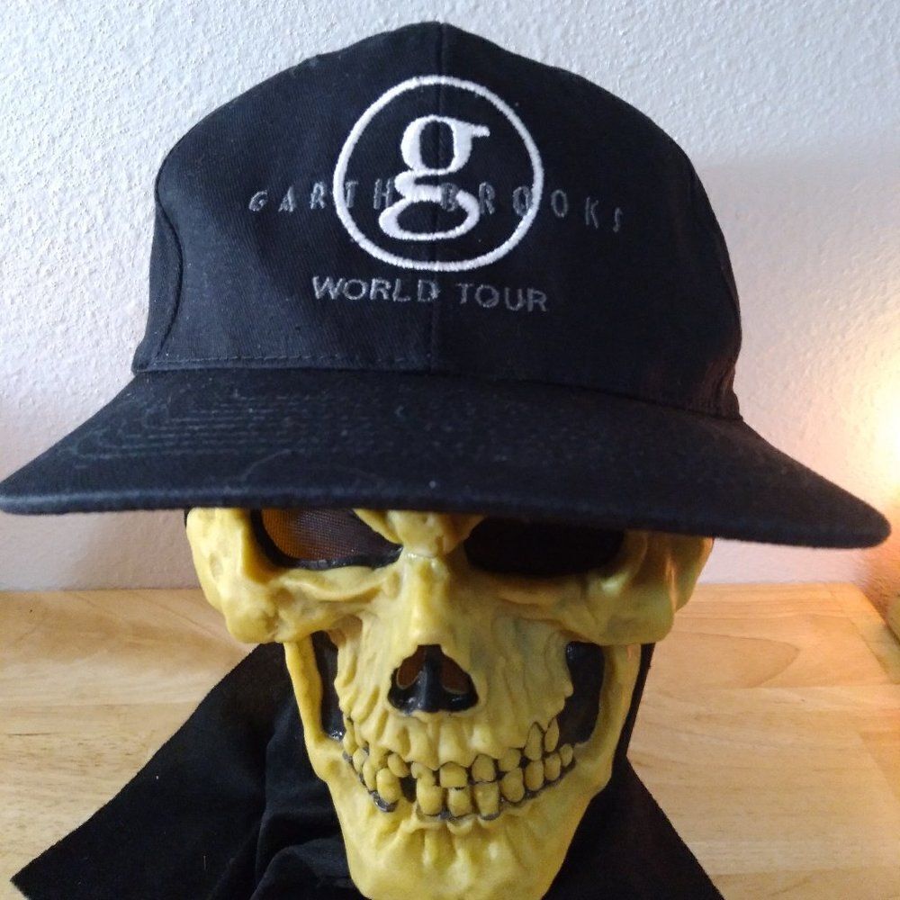 Vintage Garth Brooks World Tour  Snap Back Hat